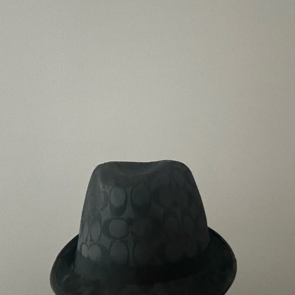 Coach Black Monogram Hat - Picture 6 of 7